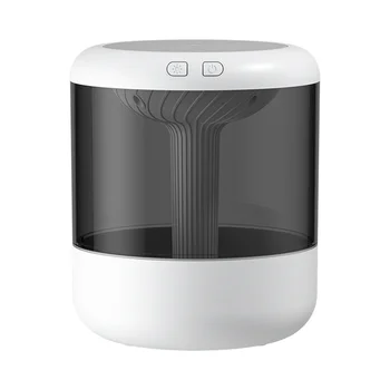 Увлажнитель воздуха большой емкости 1.2 Л, Мини Портативный Диффузор эфирного масла, USB-Туманообразователь для спальни, Домашний Белый