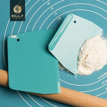 пластиковая Лопатка для крема для торта, 2 шт., Скребок для теста, инструменты для выпечки, инструменты для домашней выпечки, Режущие инструменты, кухонные гаджеты