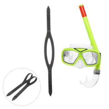 2 шт. Силиконовый ремешок для повязки на голову, запасные очки для плавания, универсальные аксессуары для очков для плавания