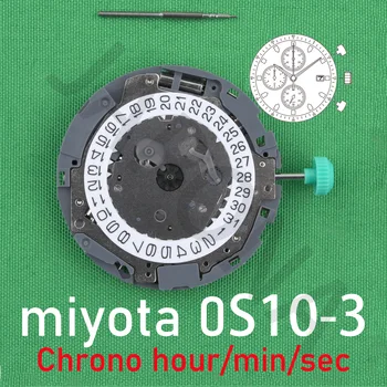 механизм 0s10 Механизм miyota 0S10-3 Хронограф Механизм japan movenment Может включать функцию тахометра miyota OS10