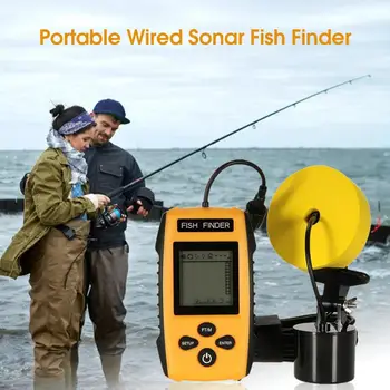 1 Комплект эхолота, беспроводной антикоррозийный Полезный цифровой дисплей, рыболовный инструмент, Небьющееся устройство для поиска рыбы, рыболовные принадлежности