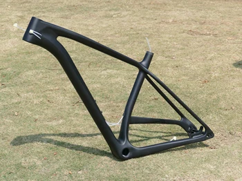 Высококачественная Полностью Углеродистая 29ER Plus boost Рама Для Горного Велосипеда 148 мм * 12 мм Через Ось MTB Велосипедная Велосипедная Рама 17 