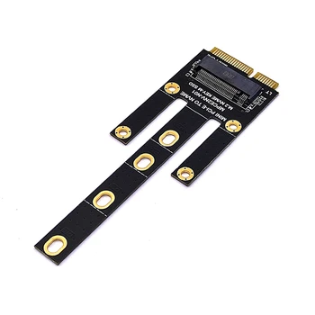 Новый Адаптер Mini PCIE для NVME Mini PCIE для M2 MINI PCI-E для преобразования NVME карты Riser Поддержка 2230 2242 2260 2280 NVME PCIE M2 SSD