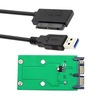 CY USB 3,0 для mSATA 50Pin SSD и 1,8 