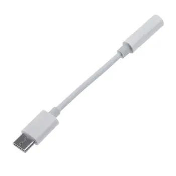 Тип USB C с разъемом 3,5 для наушников USB C с разъемом 3,5 мм AUX Адаптер для наушников Аудиокабель Для планшета Huawei V30 mate 20 P30 USB-C