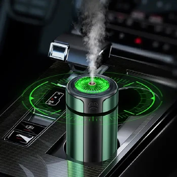 Автомобильный Аромадиффузор Mini USB, светодиодная лампа, Перезаряжаемый Умный Освежитель воздуха с эфирными маслами, Диффузор для Ароматерапии