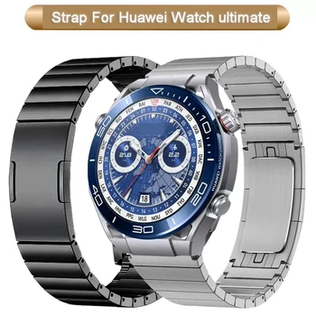 22 мм Ремешок для часов из нержавеющей Стали для HUAWEI WATCH Ultimate Ремешок Металлический Браслет для Huawei GT3/GT 3pro/GT2/GT 2Pro 46 мм Часы
