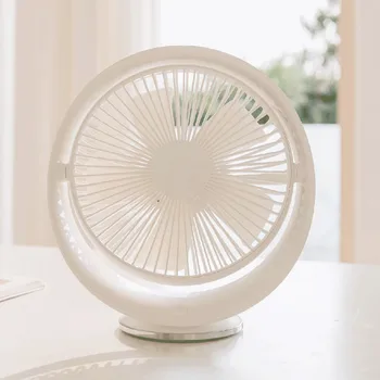 Настольный вентилятор с осенними листьями USB для дома, без звука, для офиса, удобный настольный вращающийся регулируемый мини-вентилятор
