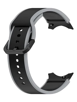 Ремешок без зазоров для Samsung Galaxy watch 5/5 Pro 45 мм 4 Classic 46 мм 20 мм Силиконовый браслет correa Galaxy watch 4/5 44 мм 40 мм ремешок