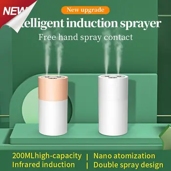 Автоматический индукционный спиртовой спрей Нового типа для мытья рук, портативный спиртовой дезинфектор для ванной комнаты, Нано-распылитель тумана