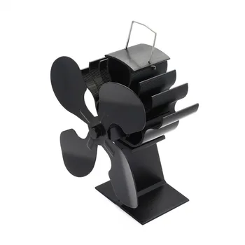 Вентилятор с 4 Лопастями для Дровяной печи / Дровяной горелки/Камина - Eco Heater Tool