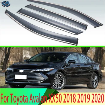 Для Toyota Avalon XX50 2018-2022 Пластиковый внешний козырек, вентиляционные шторы, защита от Солнца и дождя, дефлектор 4 шт.