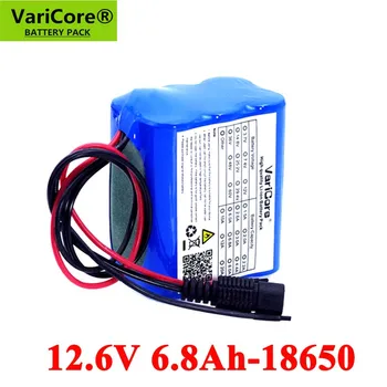VariCore 12V 6800 mAh 18650 литиевый аккумулятор 12,6 V Аккумуляторные батареи С защитной пластиной печатной платы CCTV Cam Monitor UES